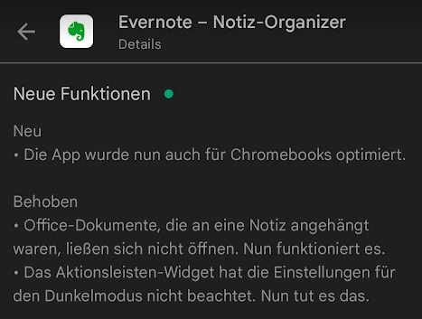 image 6 - Evernote jetzt für Chromebooks optimiert