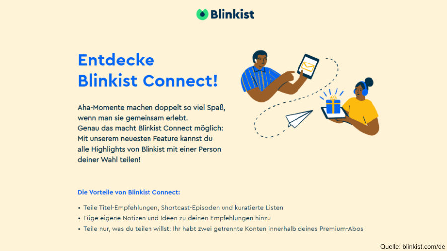 Blinkist Connect