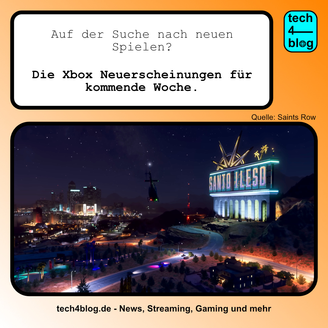 Xbox Neuerscheinungen vom 22.08 bis 26.08.2022